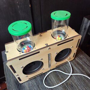 KiwiCo. Kiwi Co. Kinetic Light-up Bluetooth Speaker Science STEM Circuits USB Sp